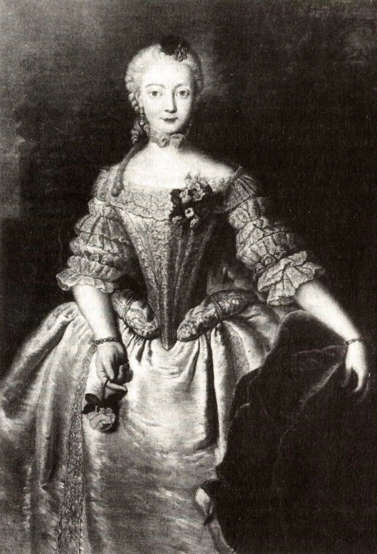 Porträt von Wilhelmine von Preußen (1709–1758) – Gedenkseite