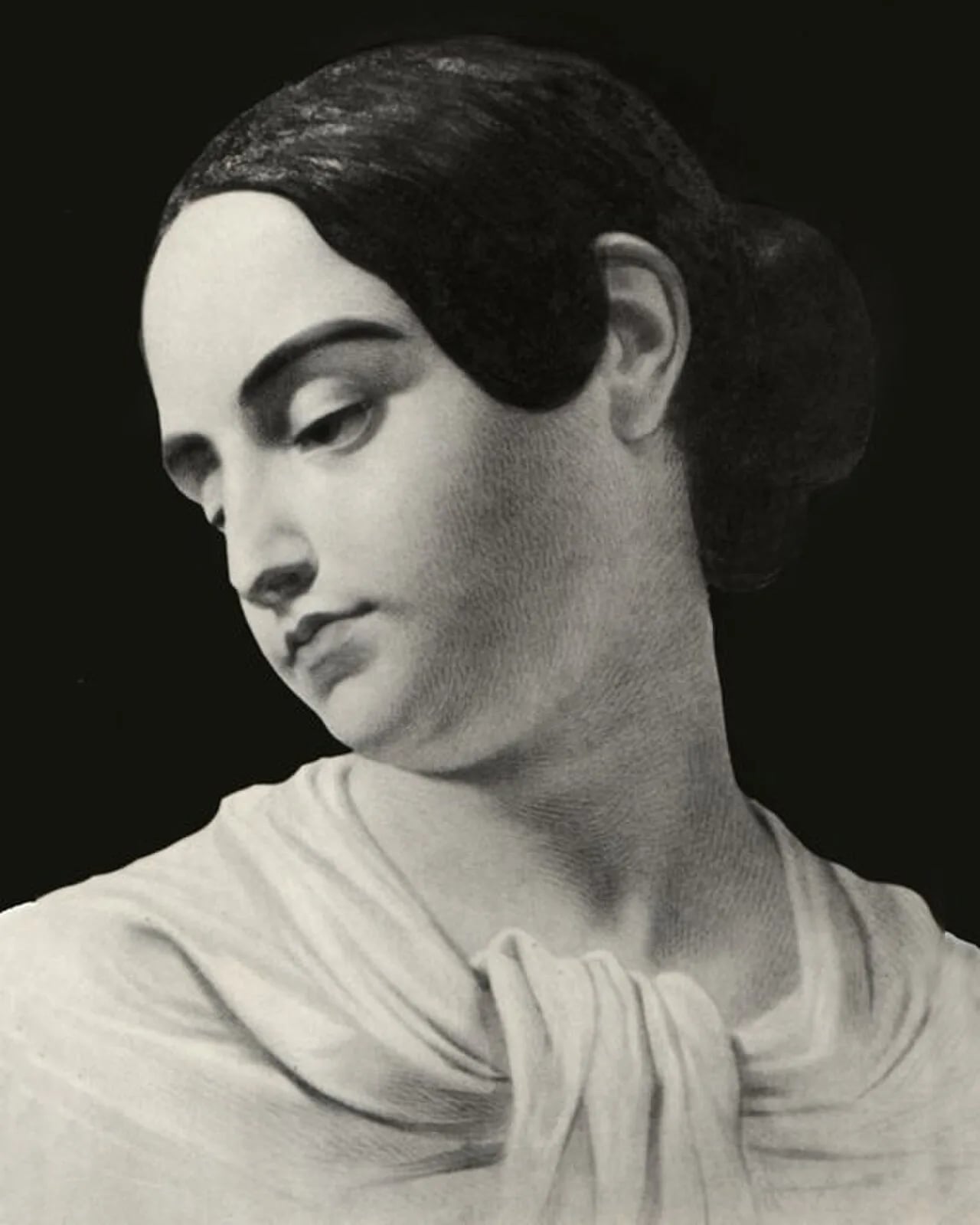 Porträt von Virginia Eliza Clemm Poe (1822–1847) – Gedenkseite