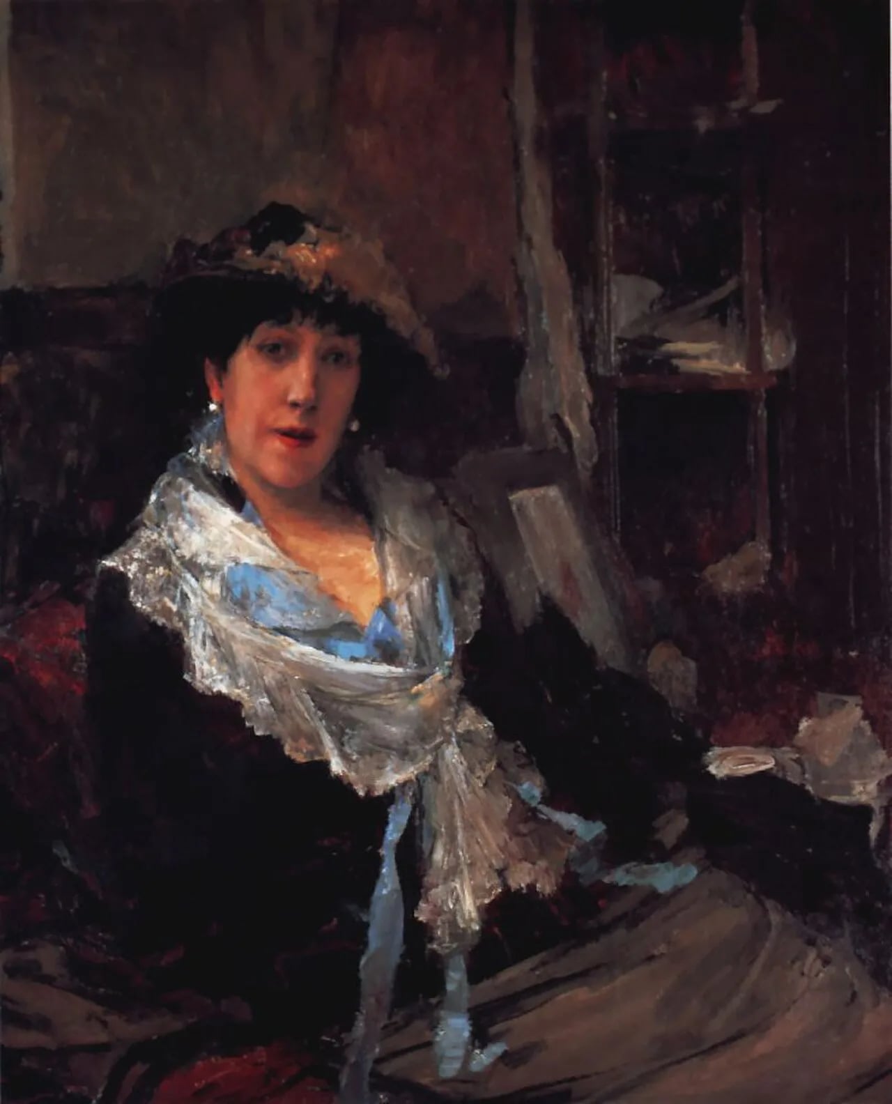 Portrait of Marie Samary (1848–1941) – memorial page