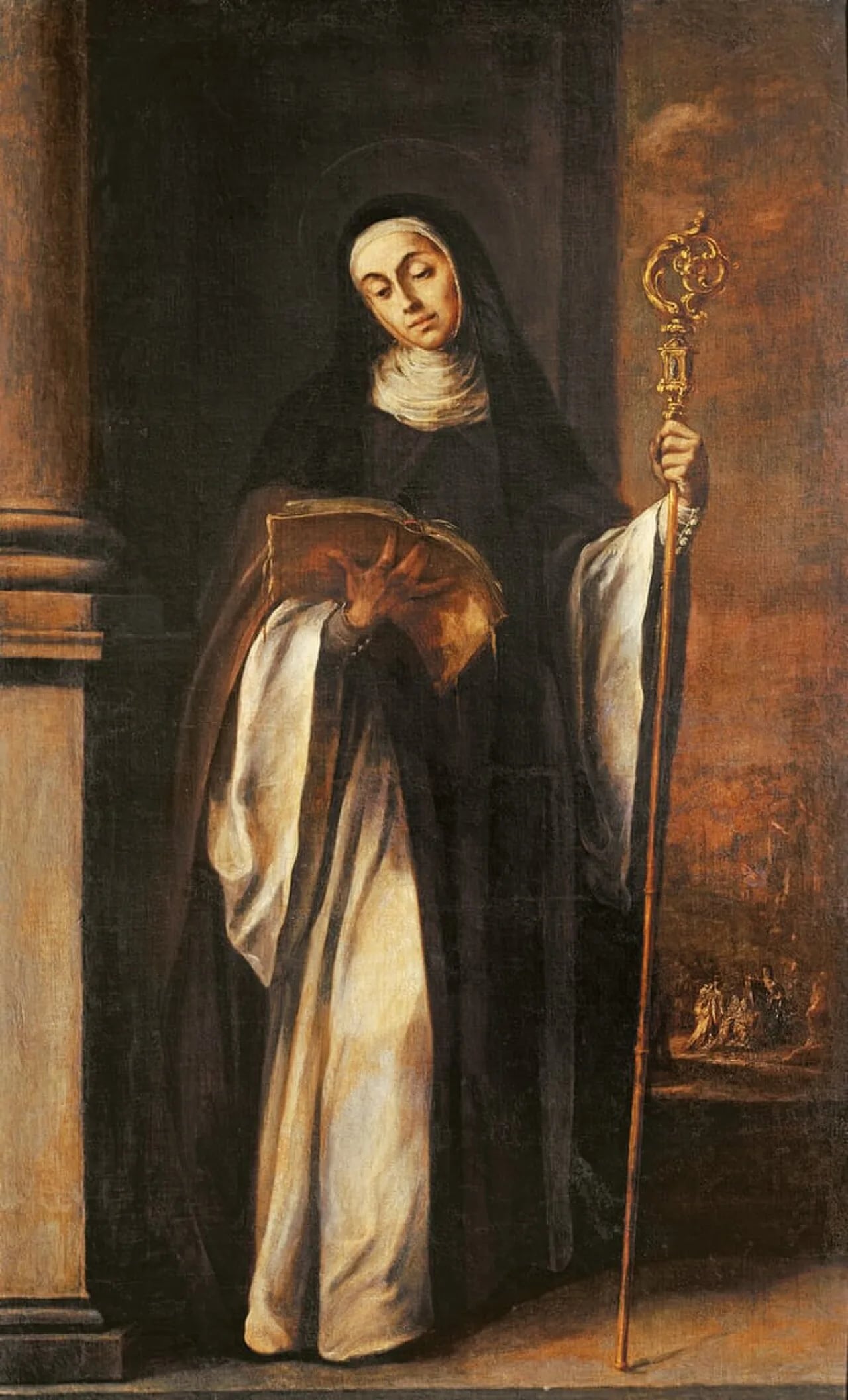 Porträt von Paula von Rom (347–406) – Gedenkseite