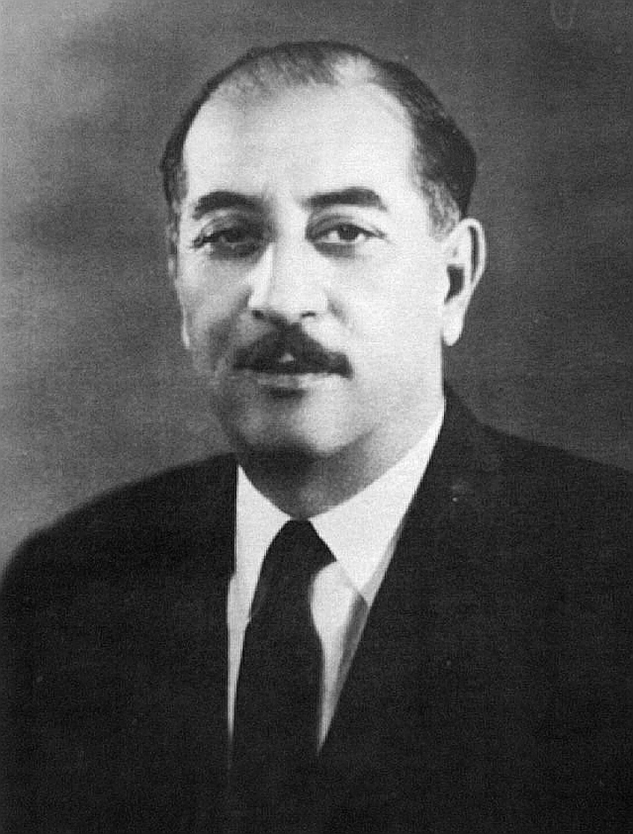 Porträt von Ahmad Hasan al-Bakr (1914–1982) – Gedenkseite