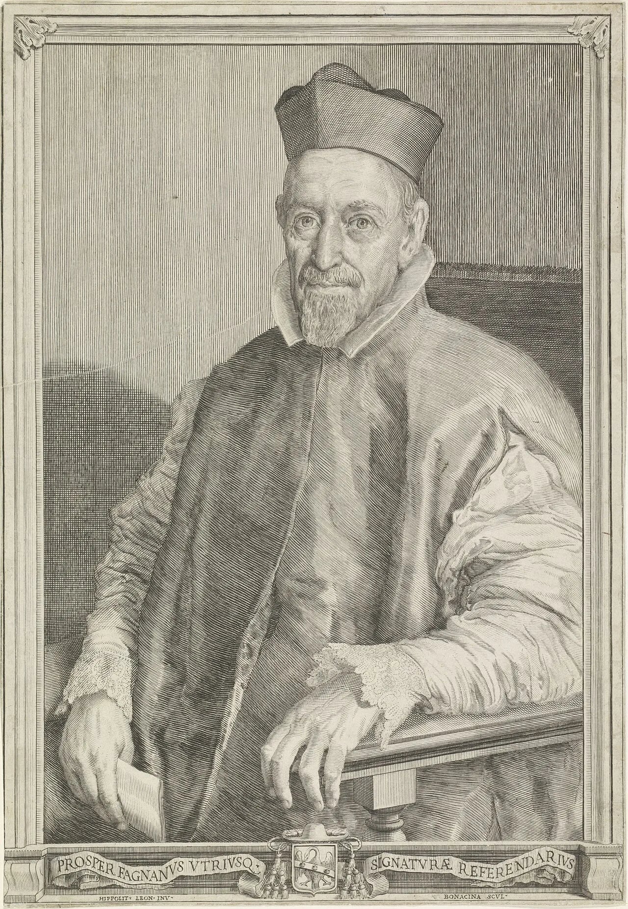Porträt von Prospero Fagnani (1588–1678) – Gedenkseite