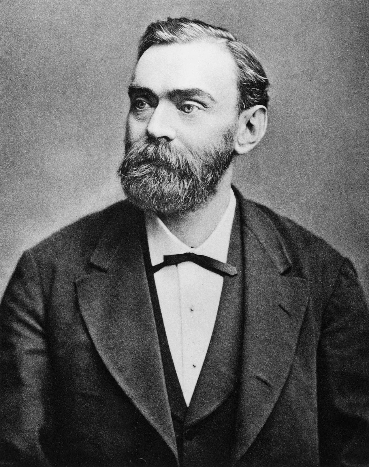 Portrait of Alfred Nobel (1833–1896) – memorial page