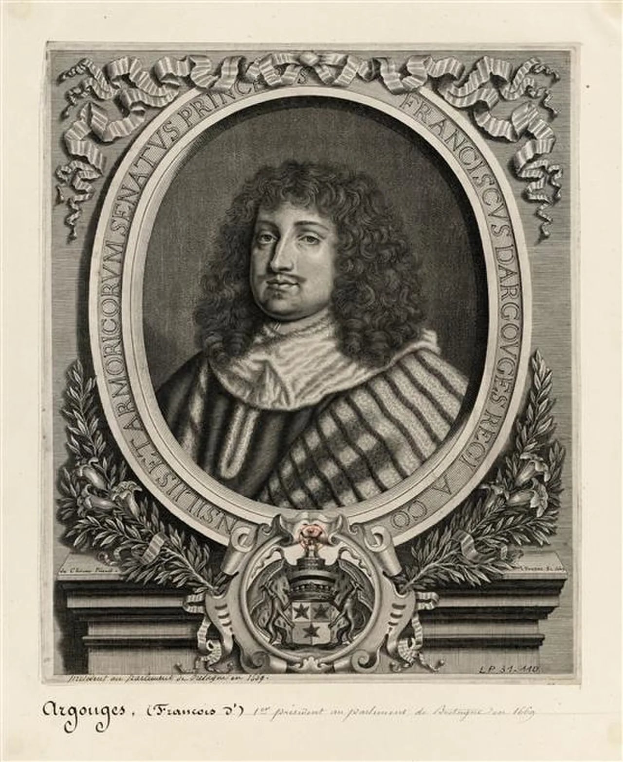 Portrait of François d'Argouges (1622–1695) – memorial page