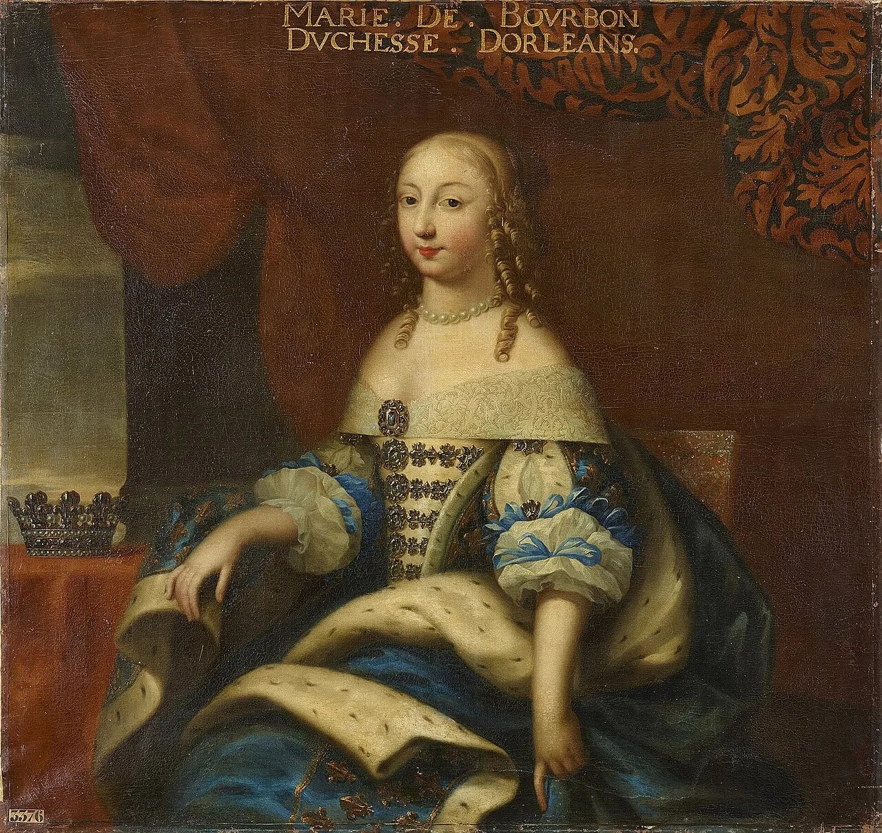 Portrait of Marie de Bourbon, duchesse de Montpensier (1605–1627) – memorial page