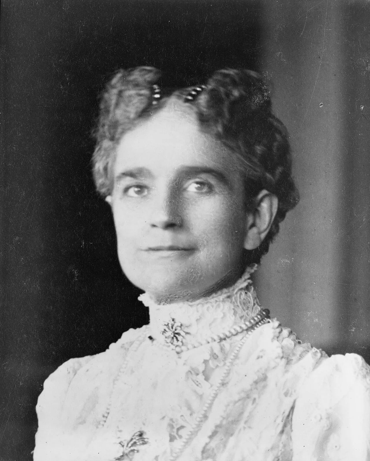 Porträt von Ida McKinley (1847–1907) – Gedenkseite