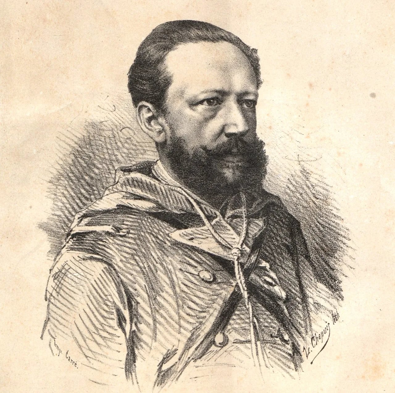 Portrait of Józef Hauke-Bosak (1834–1871) – memorial page