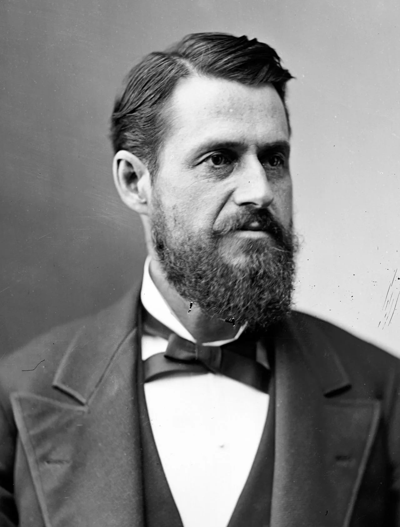 Porträt von Horatio Bisbee (1839–1916) – Gedenkseite