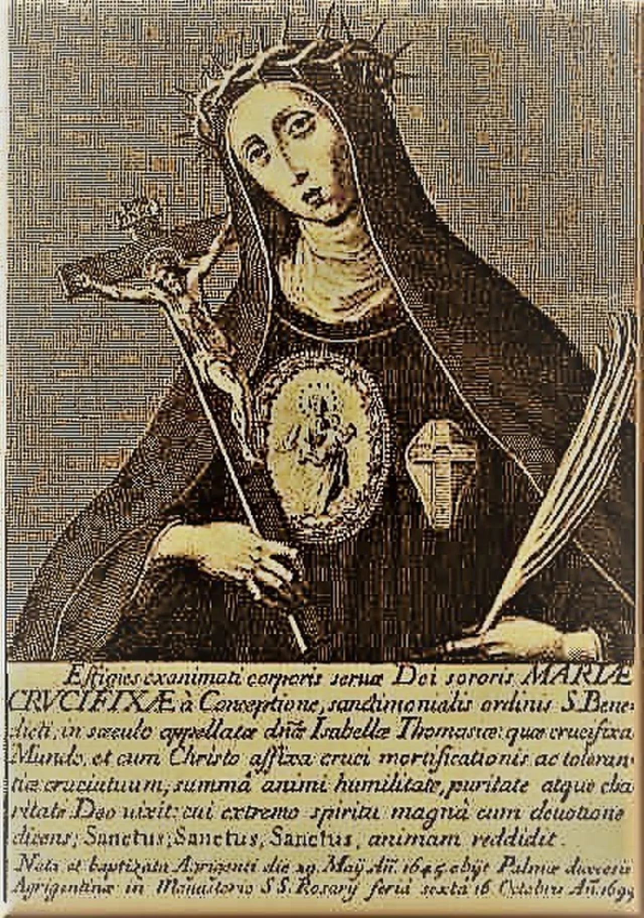 Porträt von Isabella Tomasi (1645–1690) – Gedenkseite