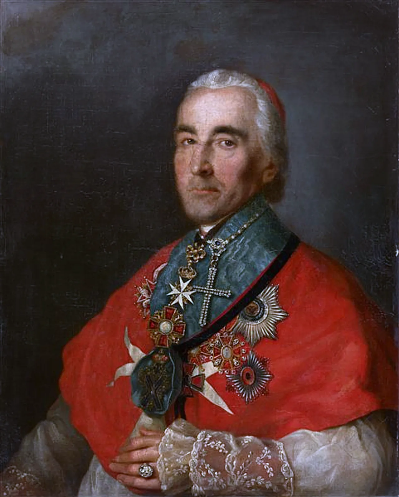 Porträt von Stanisław Siestrzeńcewicz-Bohusz (1731–1826) – Gedenkseite