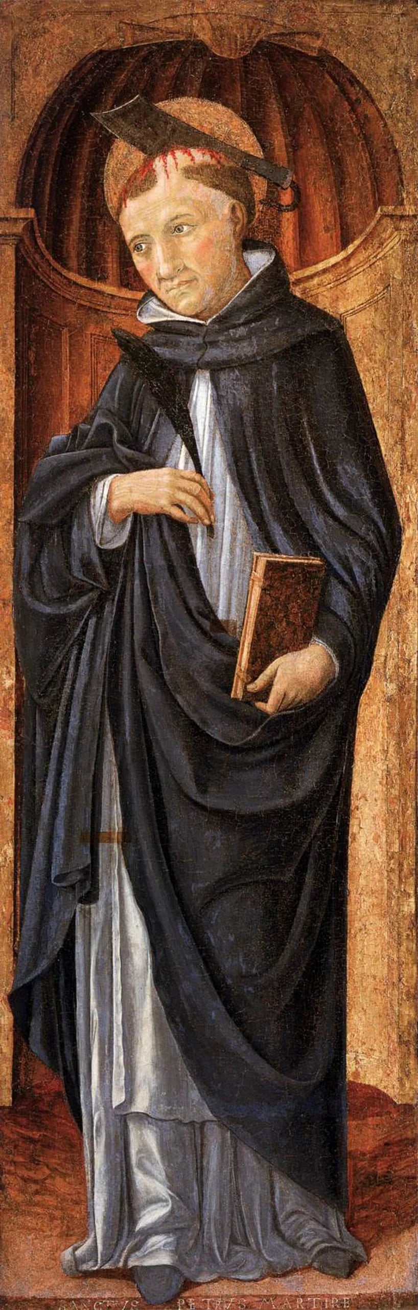 Portrait of Petrus von Verona (1206–1252) – memorial page