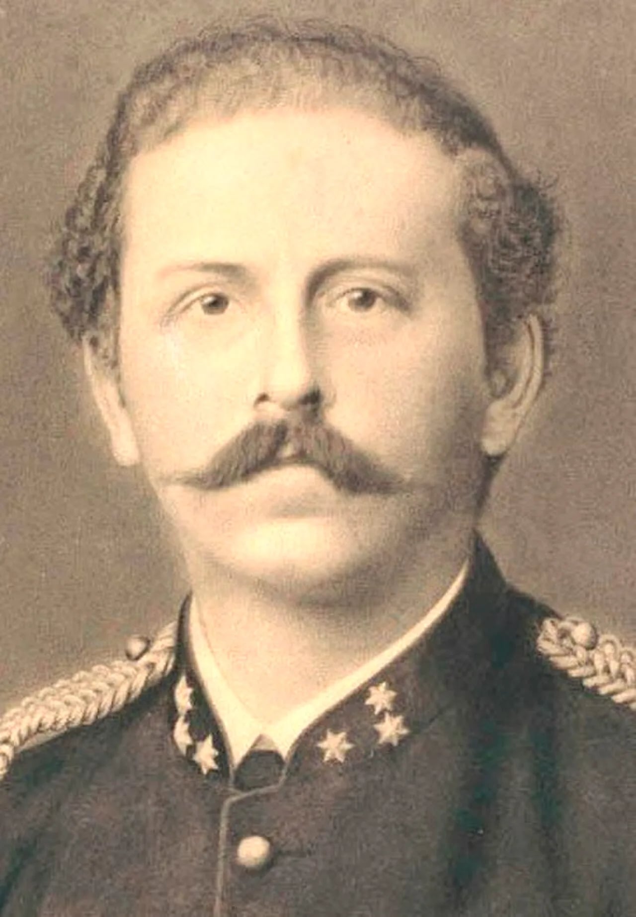 Portrait of Willem Theodore Nicolaas von Geusau (1852–1889) – memorial page