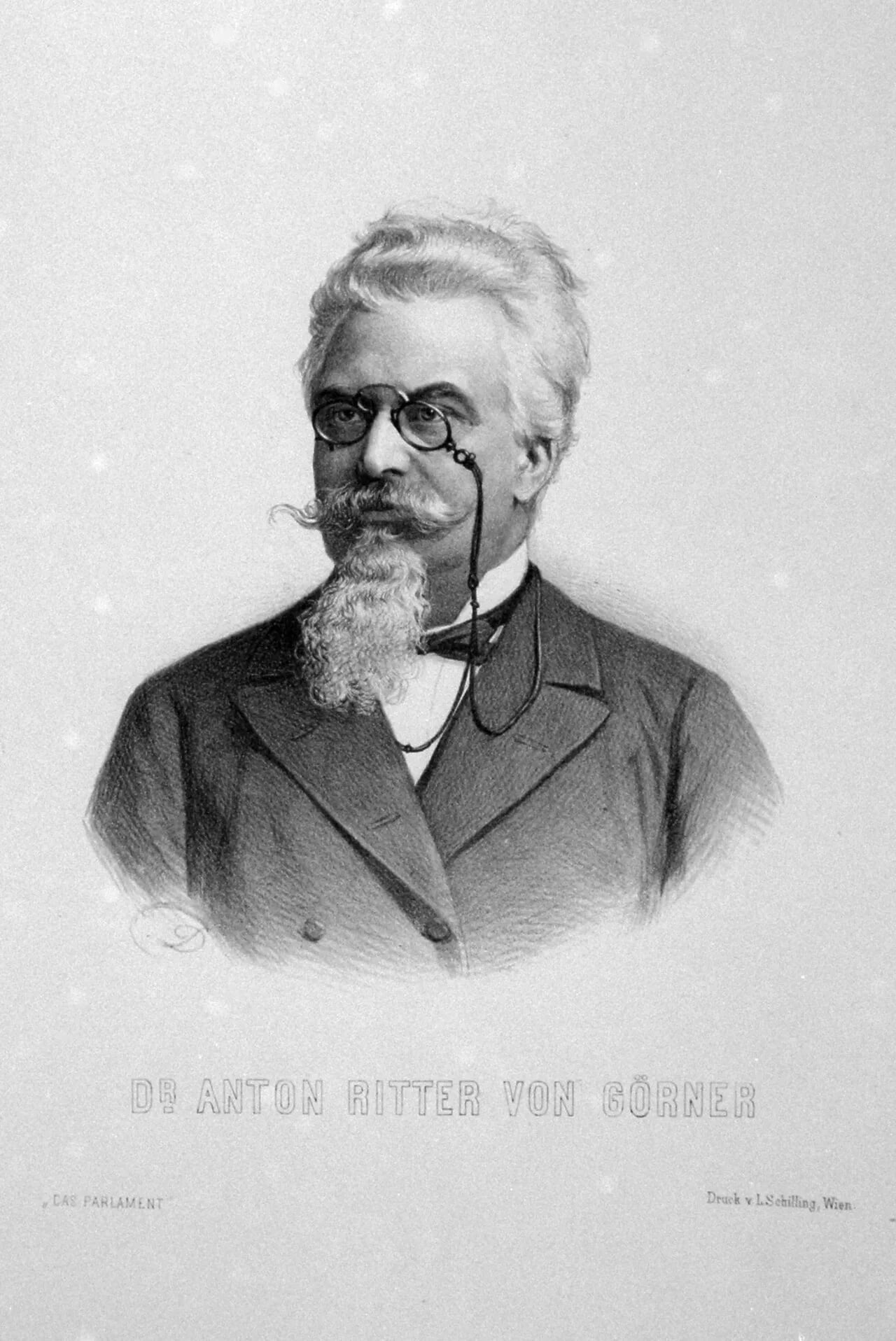 Portrait of Anton Görner (1822–1885) – memorial page