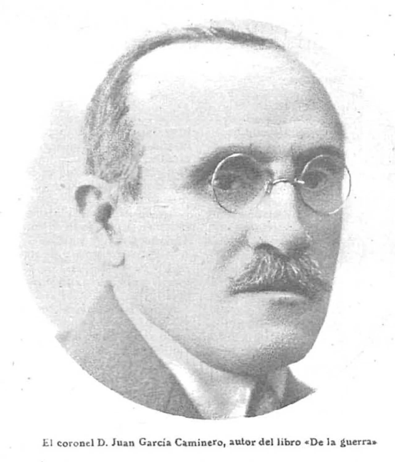 Porträt von Juan García Gómez-Caminero (1871–1937) – Gedenkseite