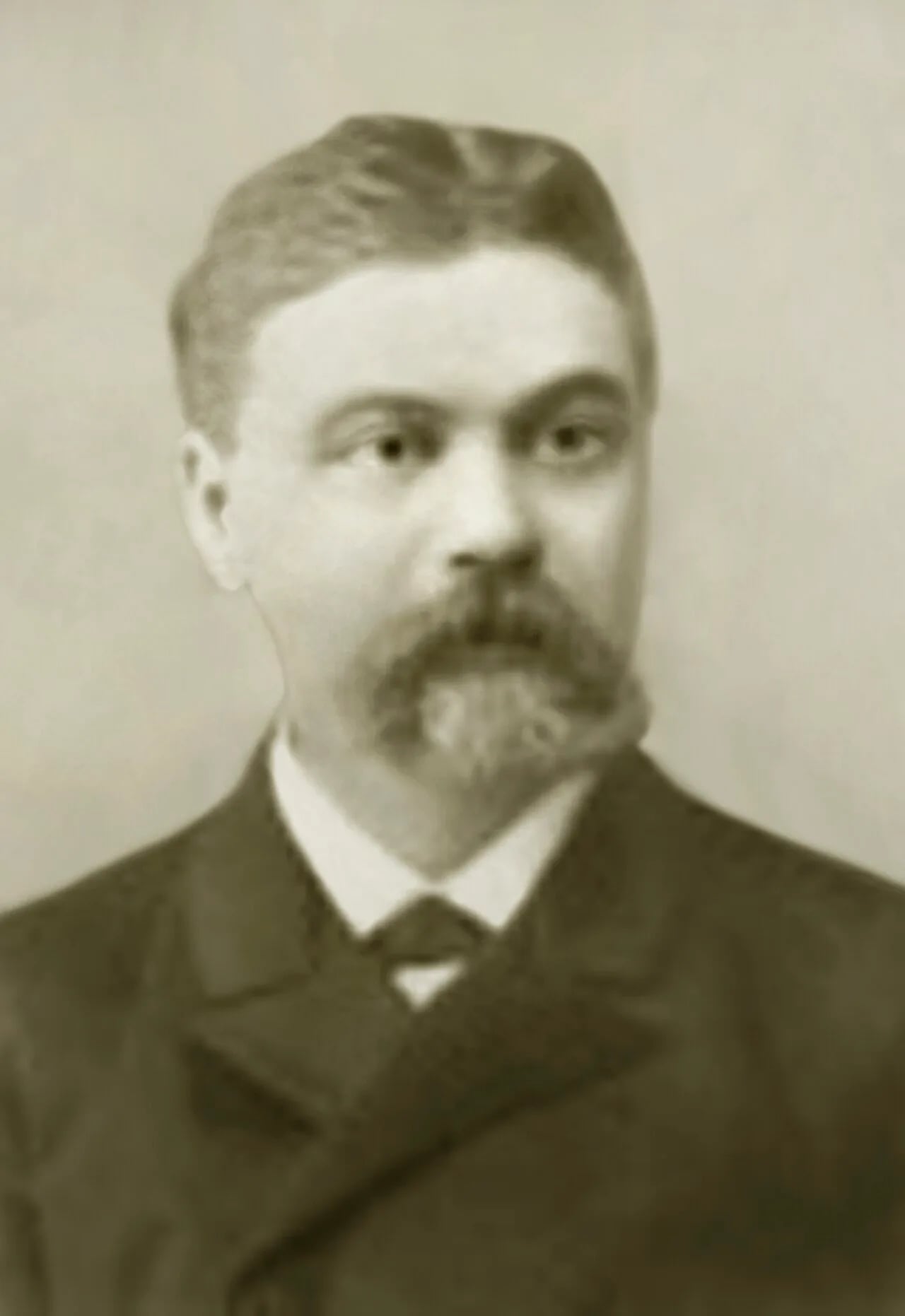 Porträt von Nikolay Voronikhin (1842–1896) – Gedenkseite
