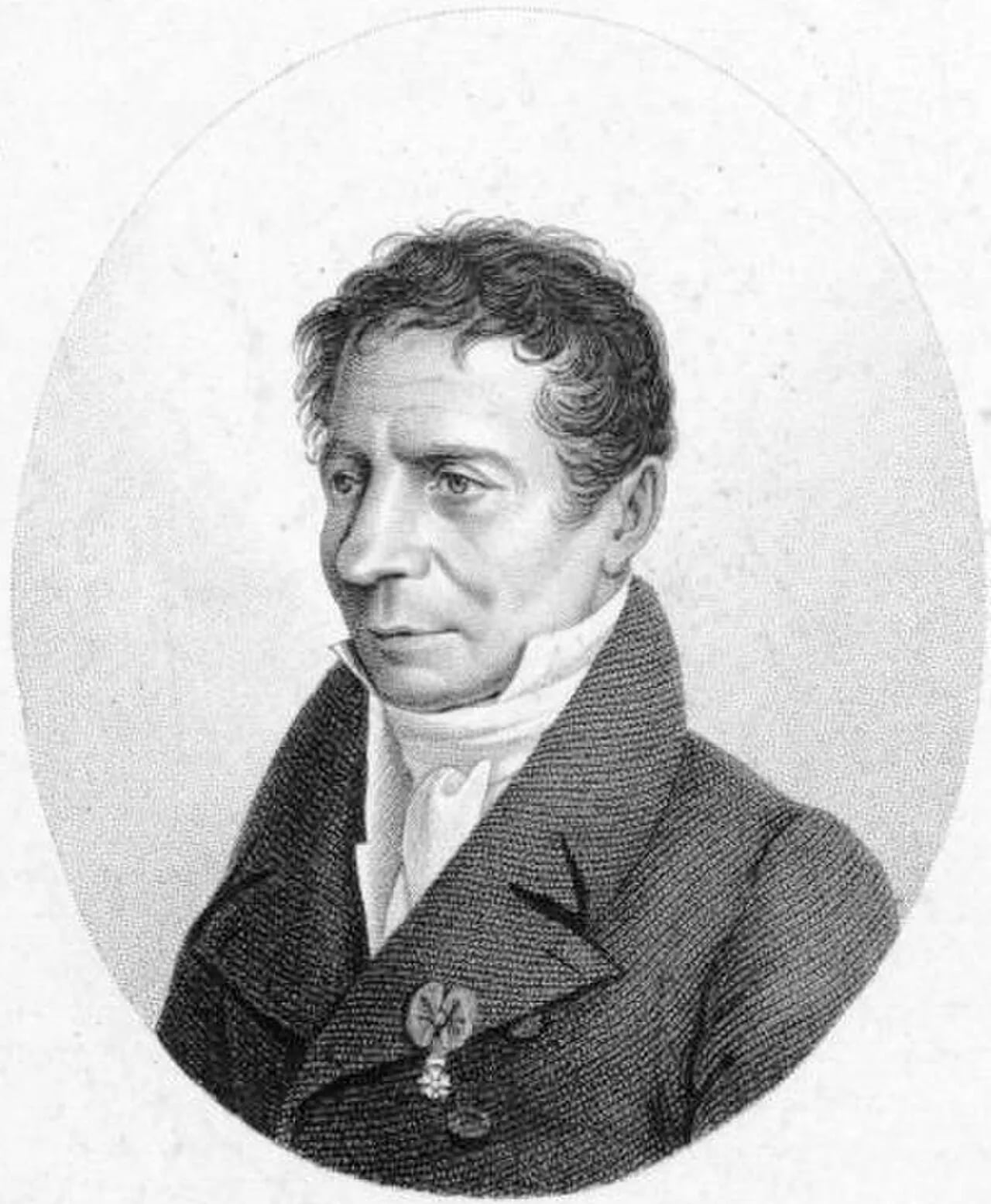 Porträt von Jean-Jacques Lenoir-Laroche (1749–1825) – Gedenkseite