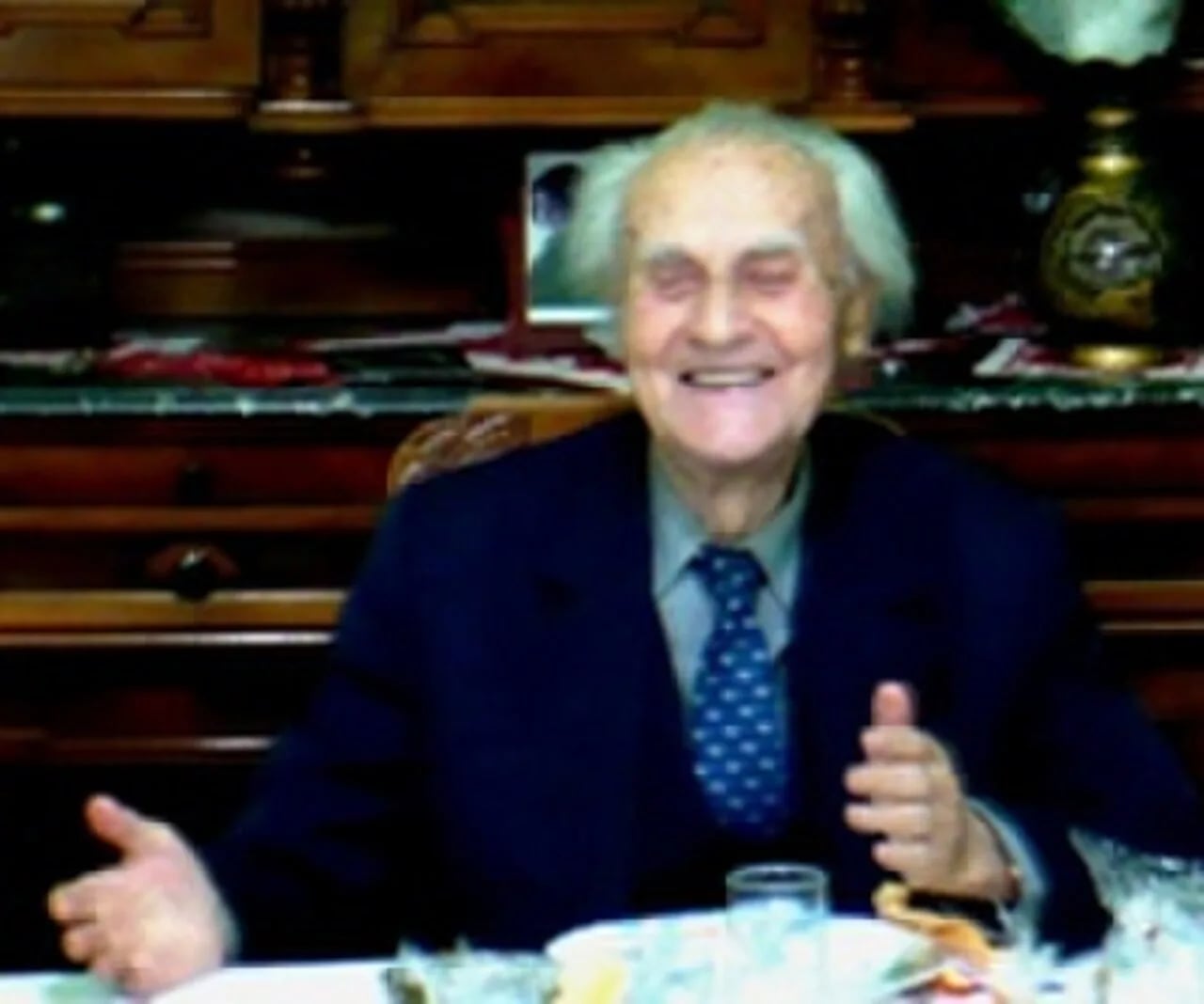 Portrait of Endre Senkálszky (1914–2014) – memorial page