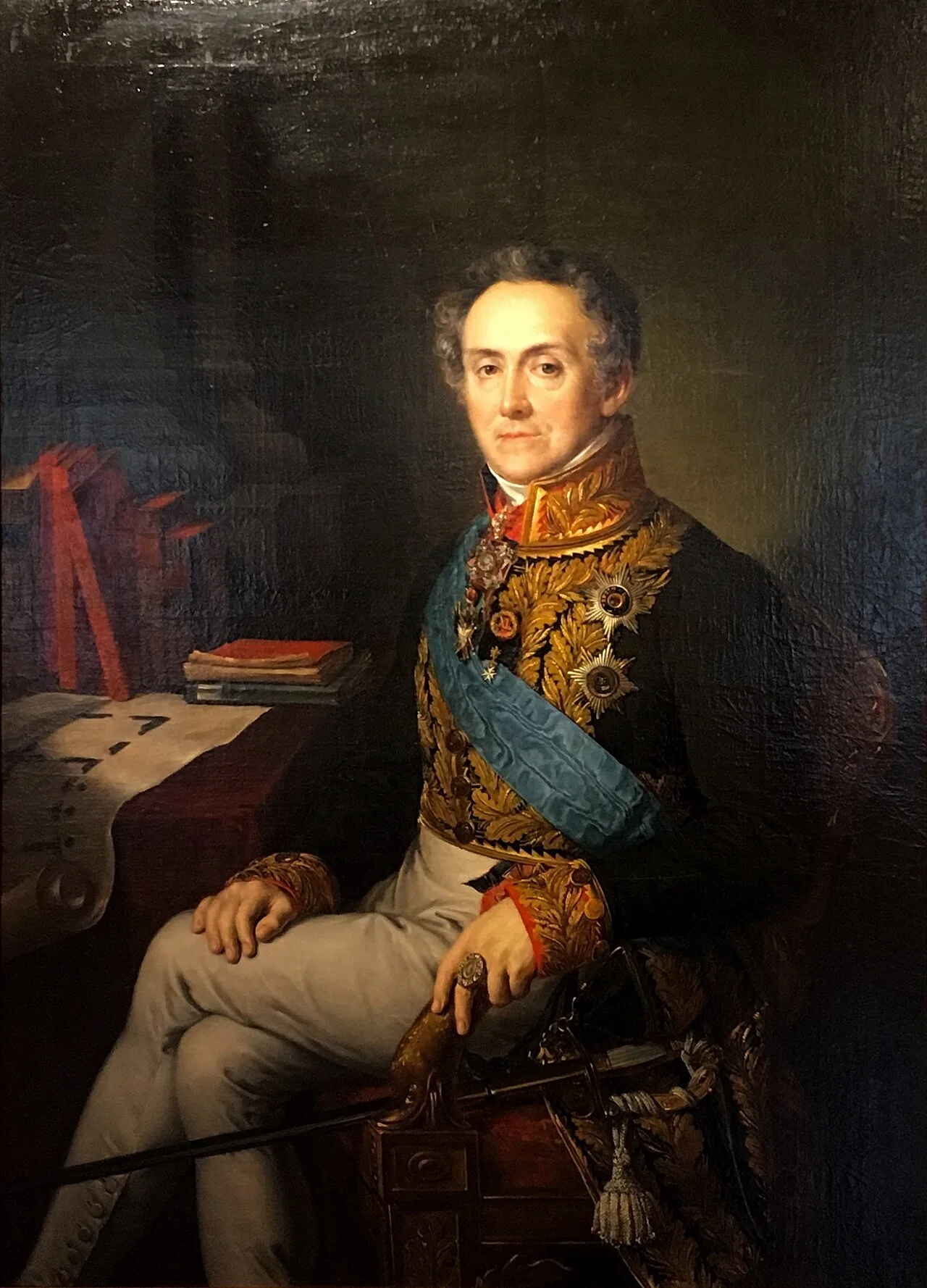 Porträt von Iwan Wassiljewitsch Tutolmin (1760–1839) – Gedenkseite