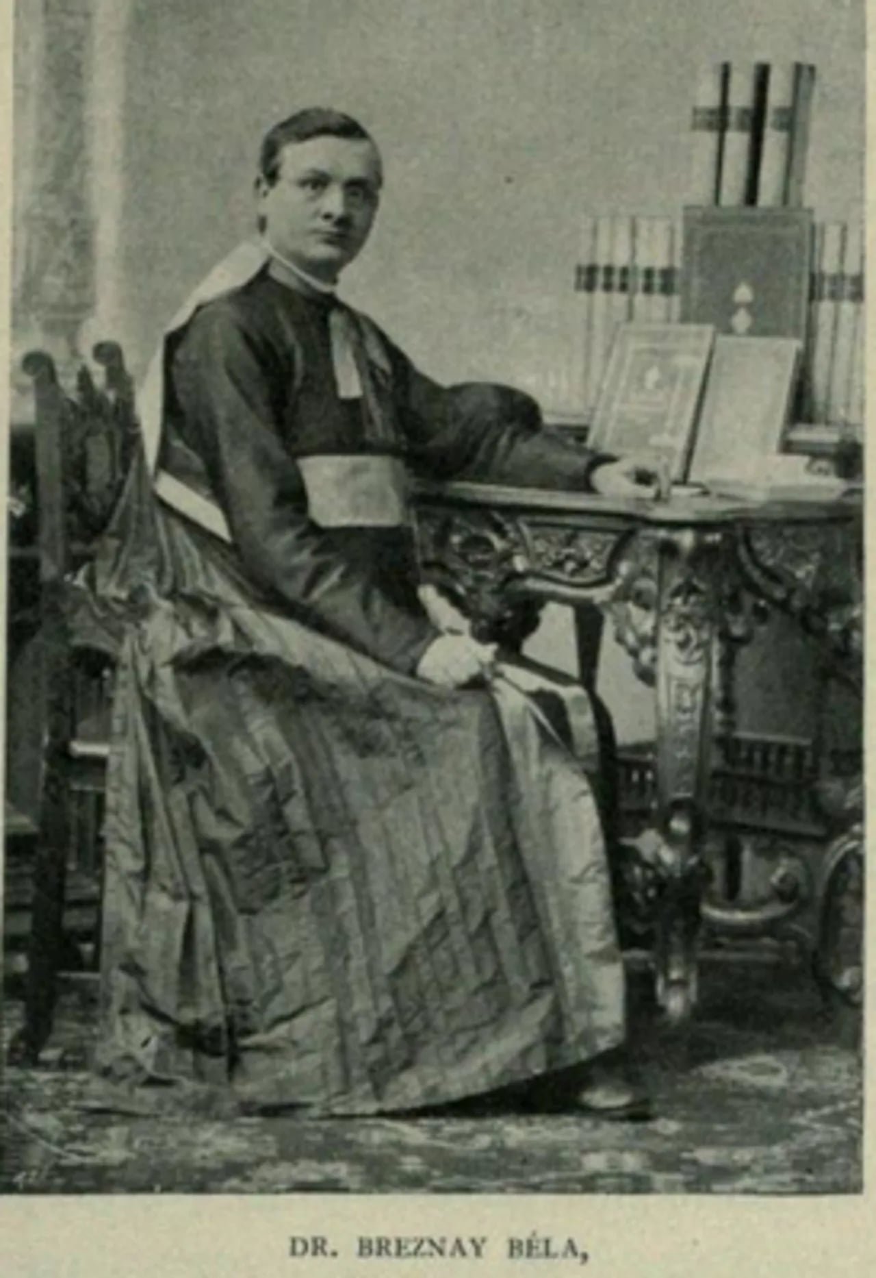 Porträt von Béla Breznay (1844–1928) – Gedenkseite