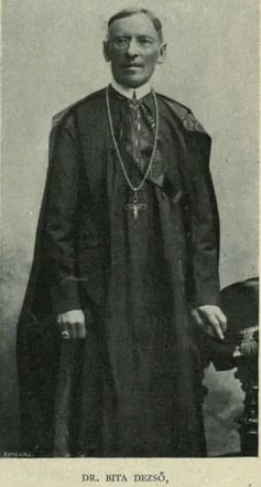 Porträt von Dezső Ferenc Bita (1832–1922) – Gedenkseite