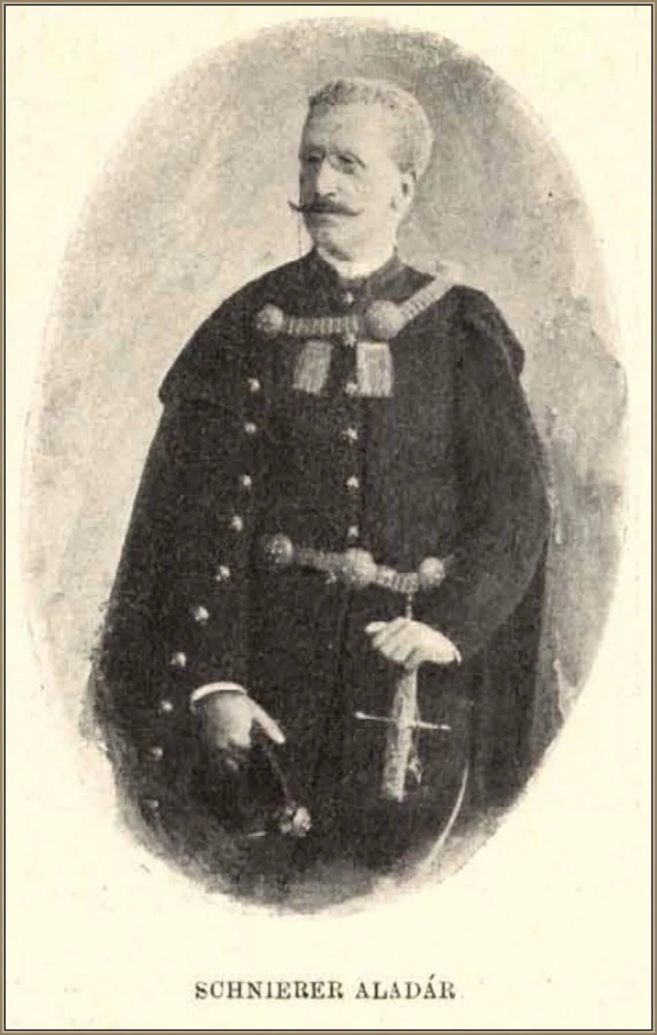 Portrait of Aladár Schnierer (1836–1898) – memorial page