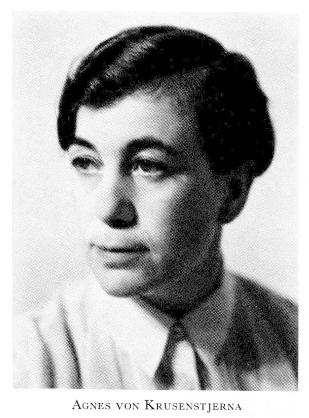Porträt von Agnes von Krusenstjerna (1894–1940) – Gedenkseite