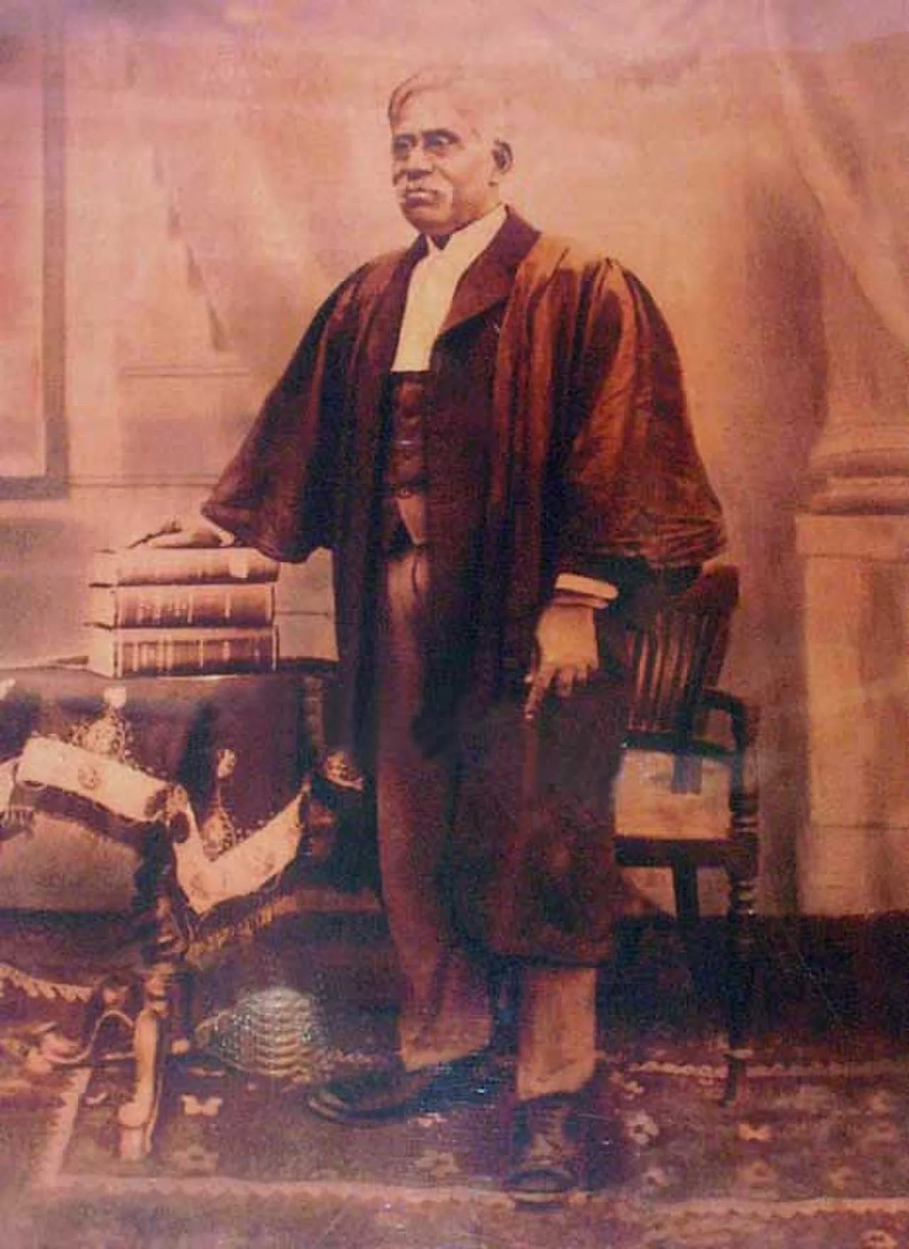 Portrait of Jadunath Majumdar (1859–1932) – memorial page