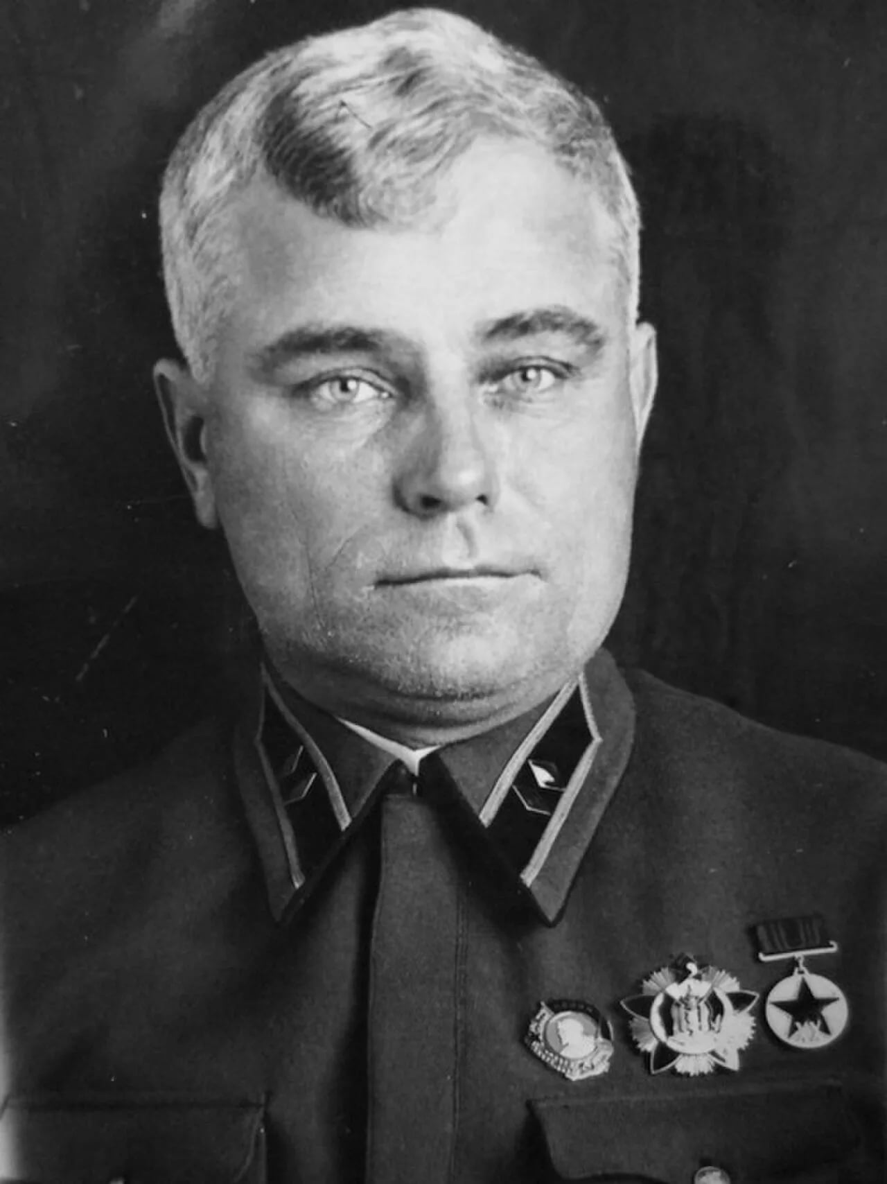 Porträt von Makar Fomitsch Terjochin (1896–1967) – Gedenkseite