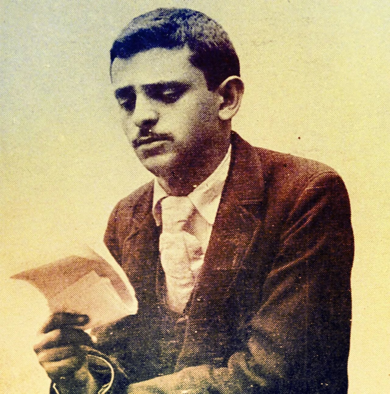 Porträt von Yoysef Bovshover (1873–1915) – Gedenkseite
