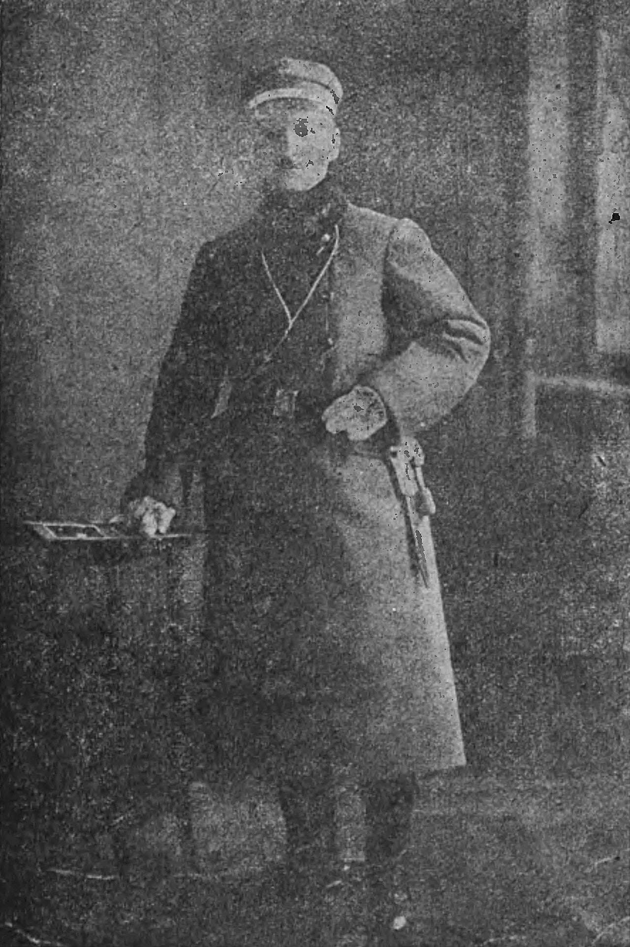 Porträt von Edward Wydrzyński (1892–1922) – Gedenkseite