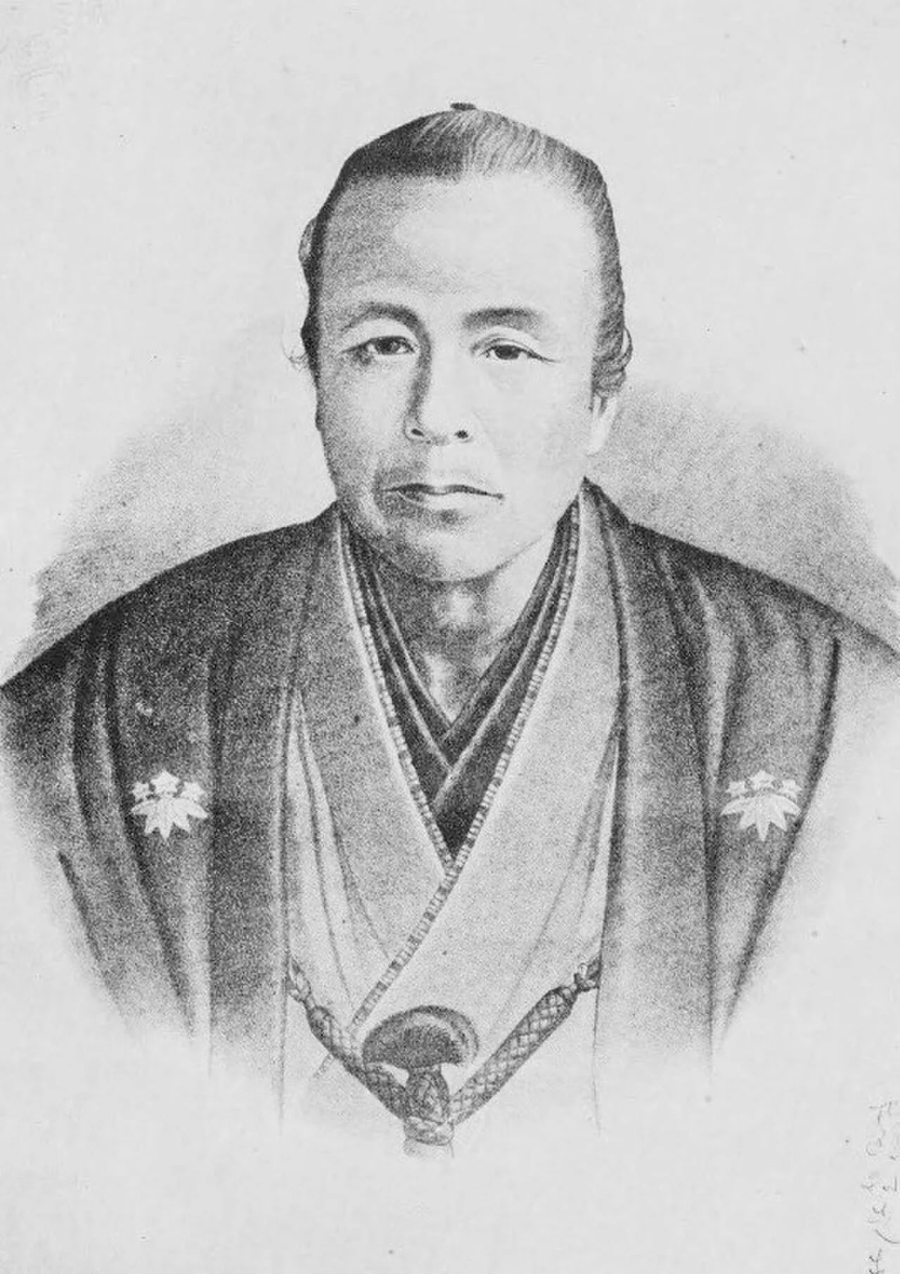 Porträt von Mori Ōson (1831–1907) – Gedenkseite