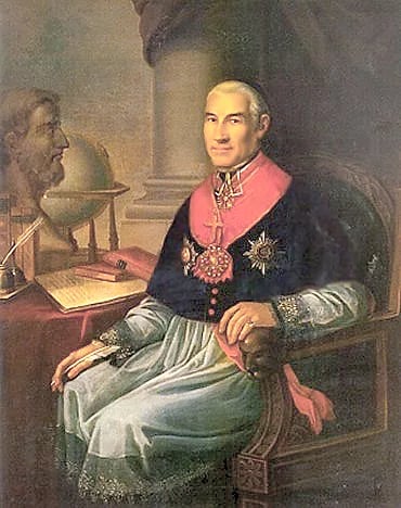 Porträt von Hieronim Stroynowski (1752–1815) – Gedenkseite