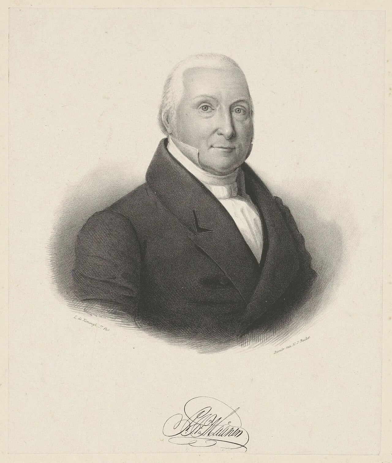 Portrait of Pieter Jacob van Maanen (1770–1854) – memorial page
