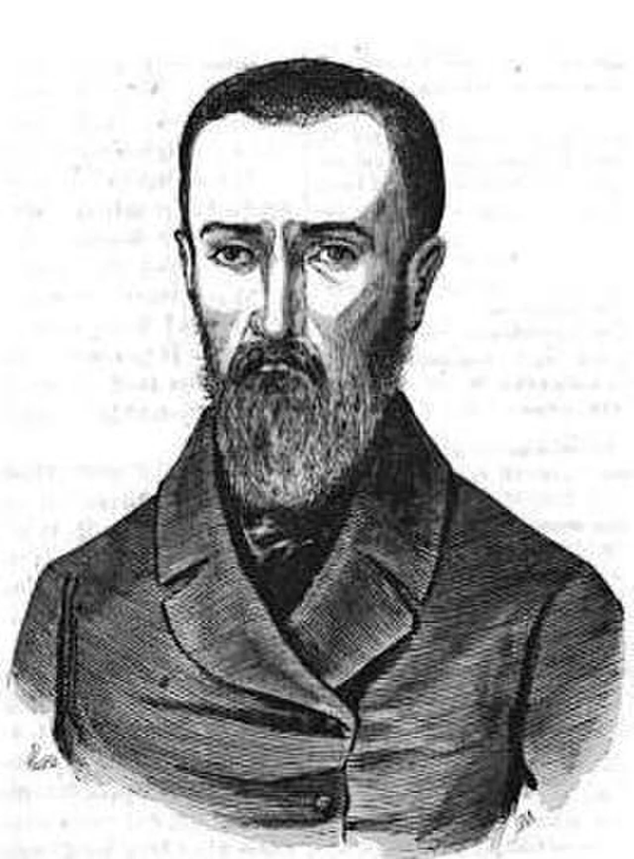 Portrait of Aloysius Huber (1815–1865) – memorial page