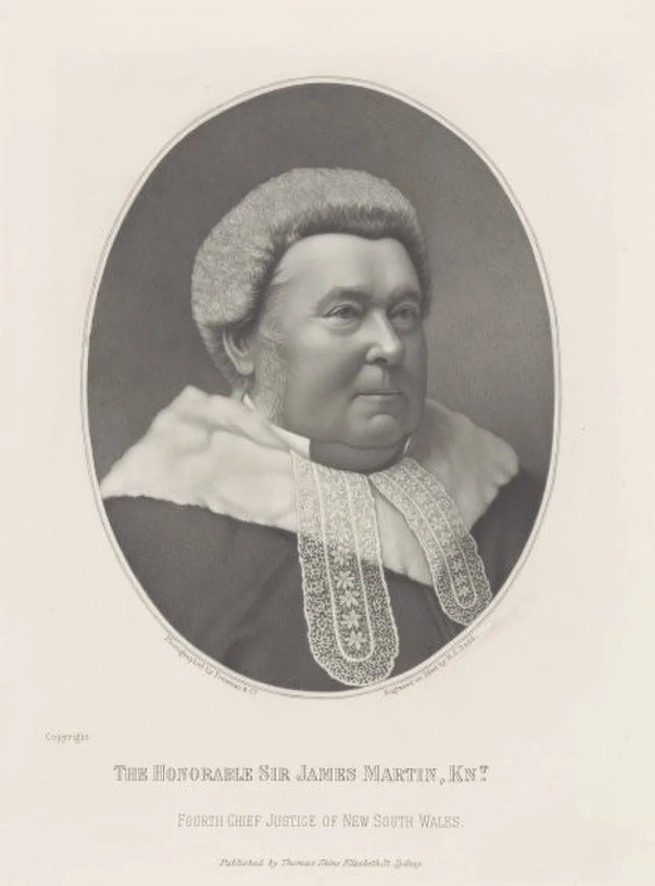 Porträt von James Martin (1820–1886) – Gedenkseite