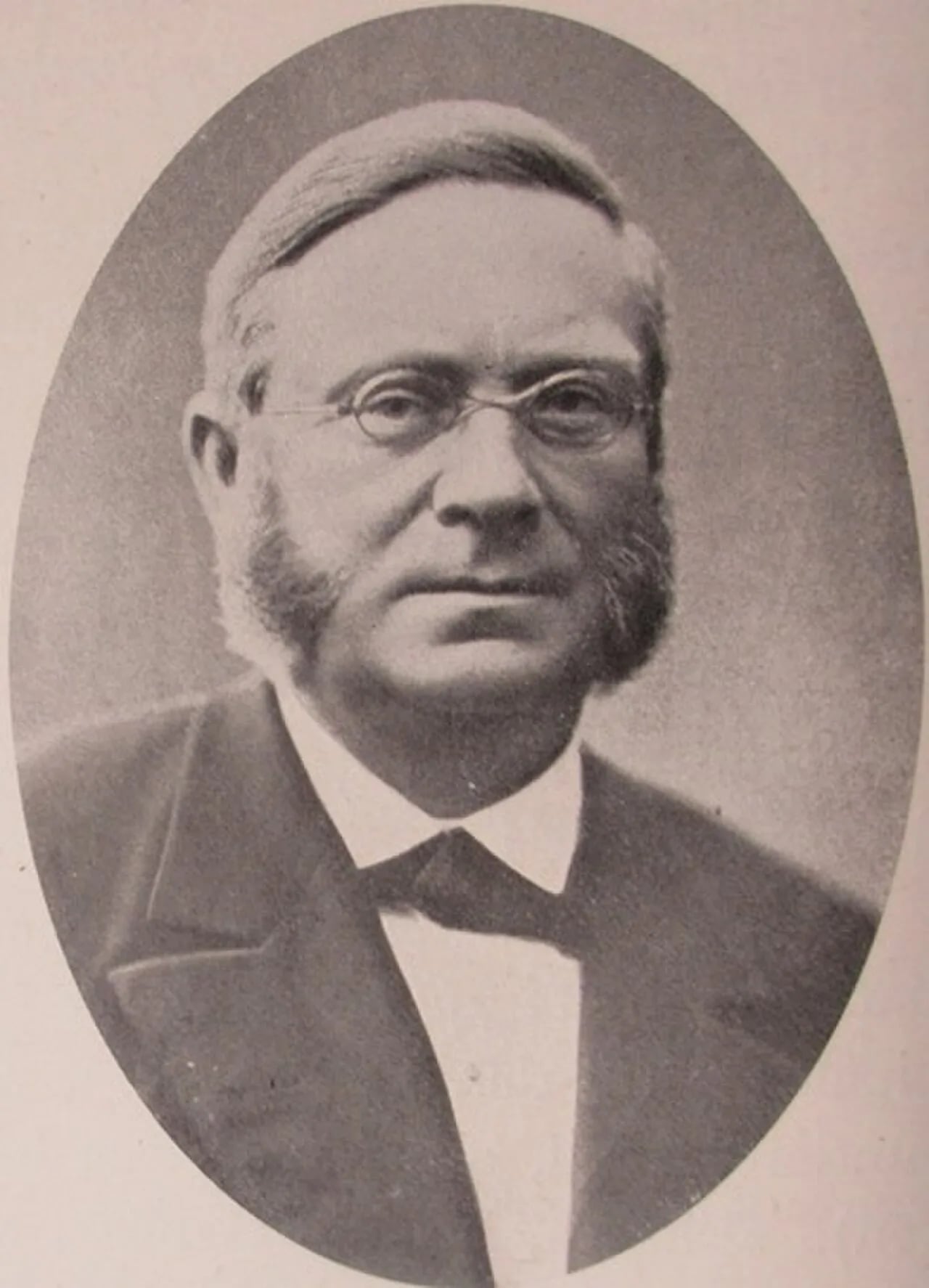 Porträt von Lars Wilhelm Brolin (1825–1902) – Gedenkseite