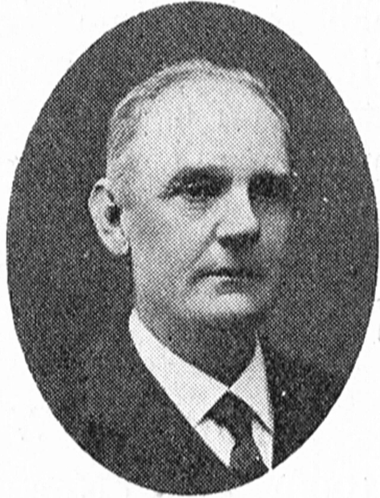 Porträt von Johan Henrik von Hofsten (1844–1921) – Gedenkseite