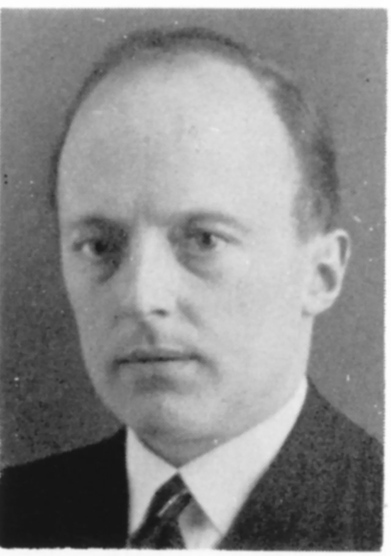 Portrait of Gunnar Tideström (1906–1985) – memorial page