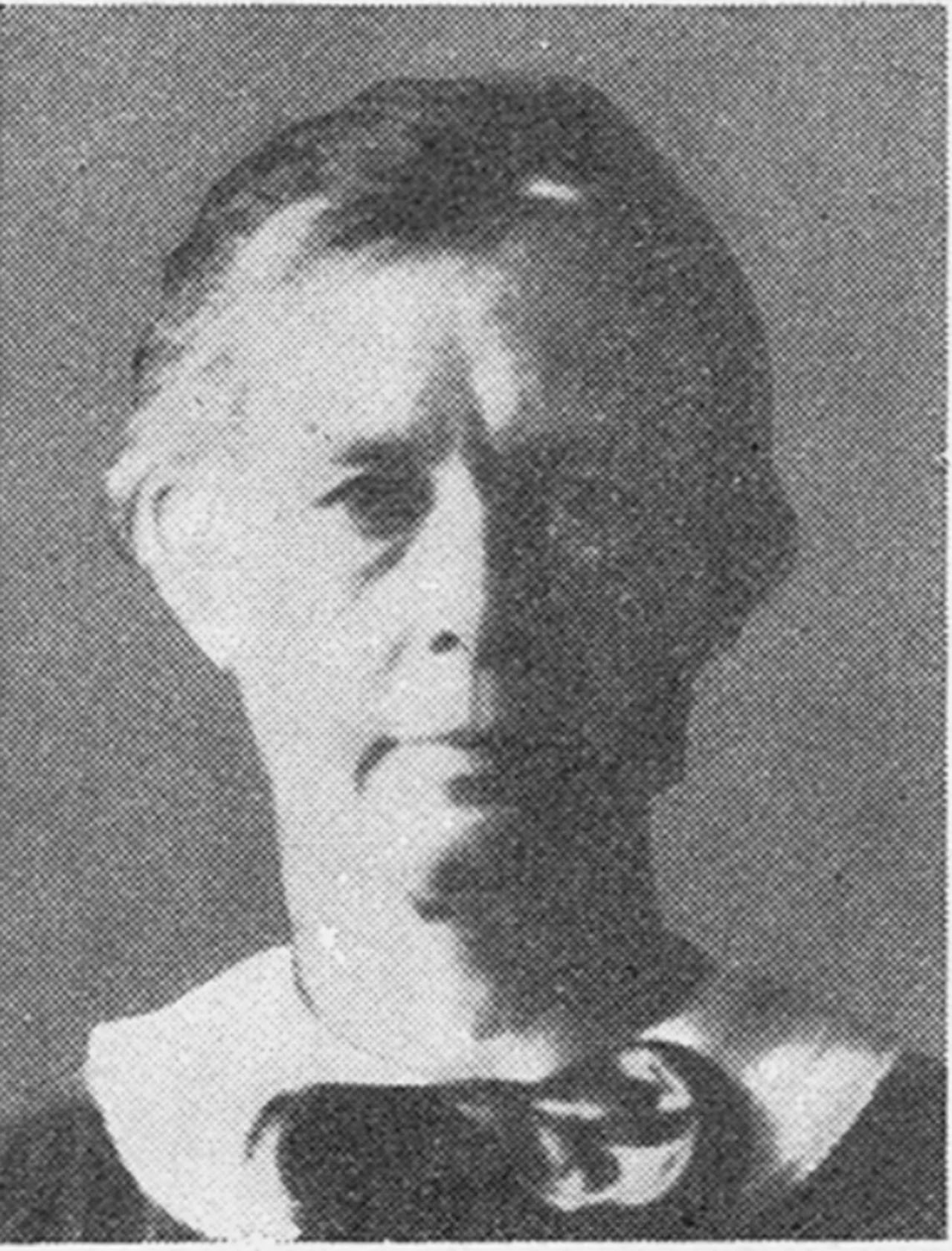 Porträt von Bess Wissler (1866–1952) – Gedenkseite