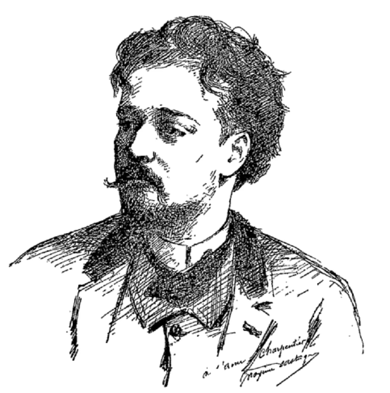 Portrait of Félix Charpentier (1858–1924) – memorial page