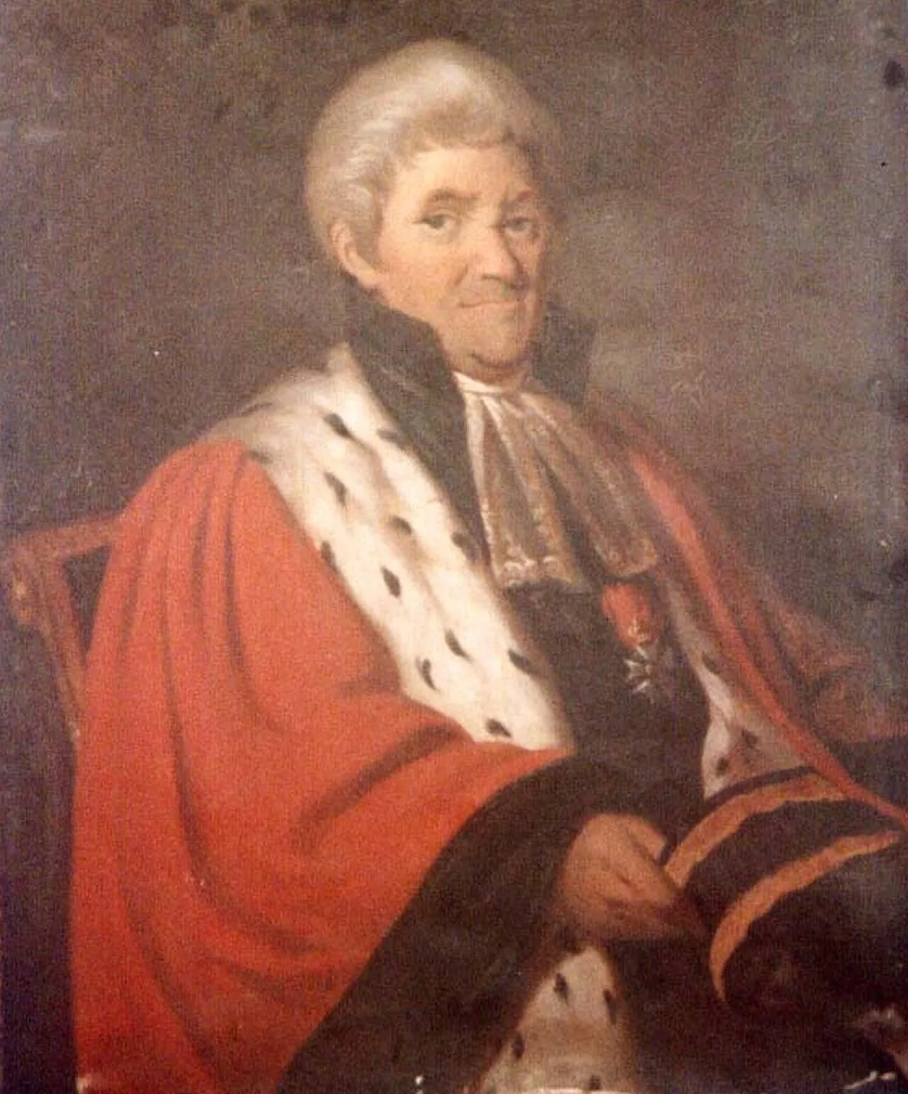 Porträt von Louis Joseph de Warenghien de Flory (1741–1824) – Gedenkseite