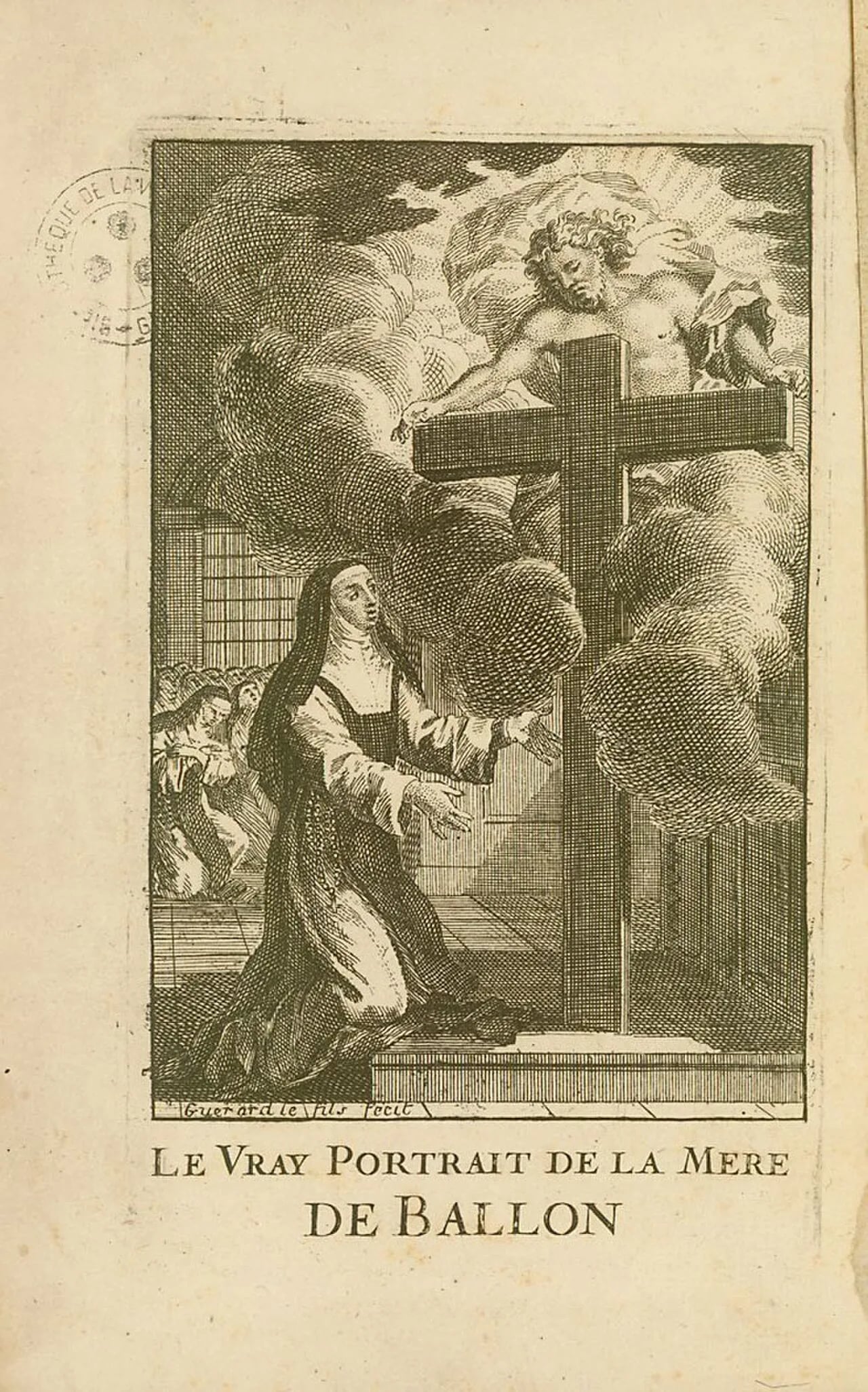 Porträt von Louise de Ballon (1591–1668) – Gedenkseite