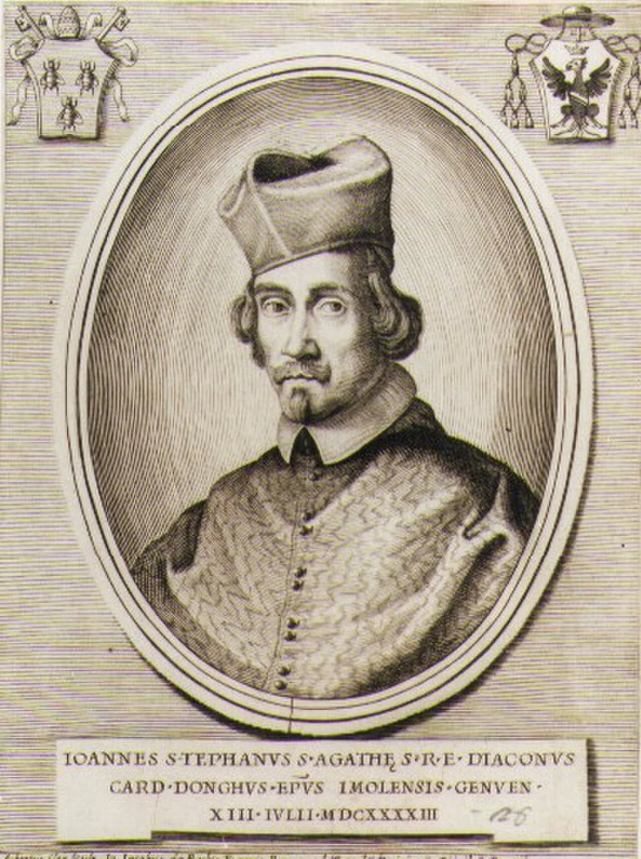 Portrait of Giovanni Stefano Donghi (1608–1669) – memorial page