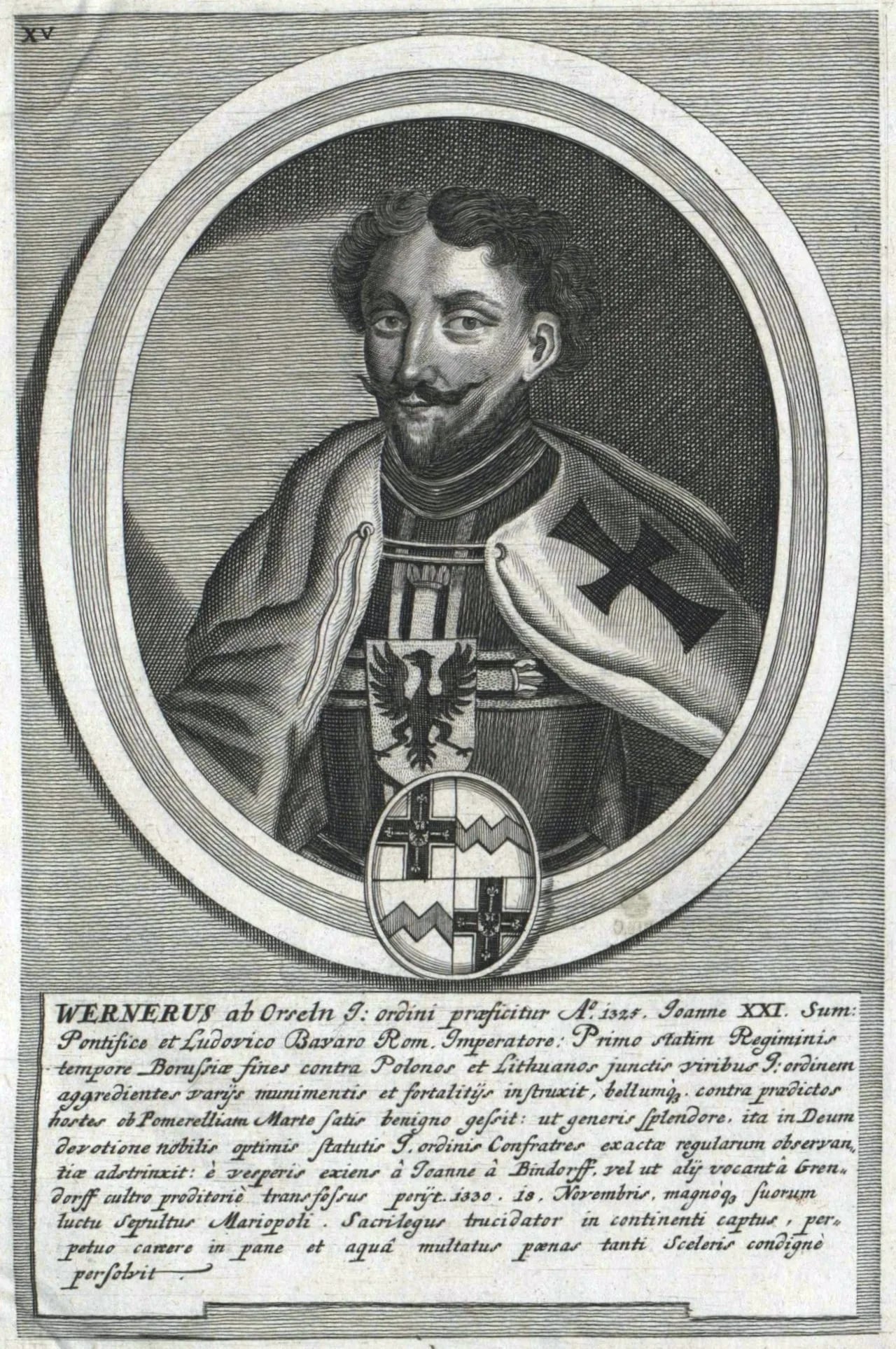 Portrait of Werner von Orseln (1280–1330) – memorial page