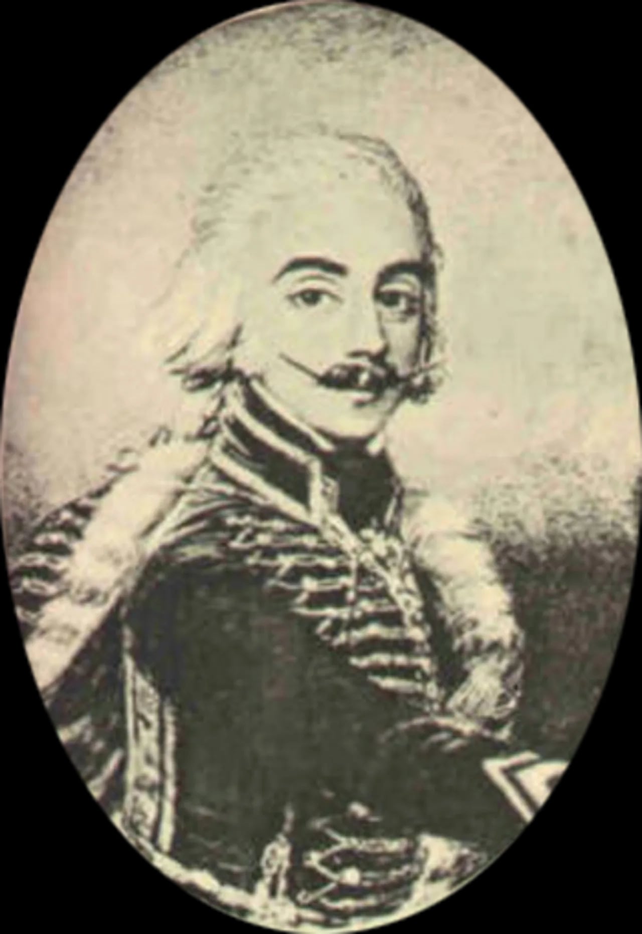 Portrait of Charles Louis Joseph de Gau de Frégeville (1762–1841) – memorial page