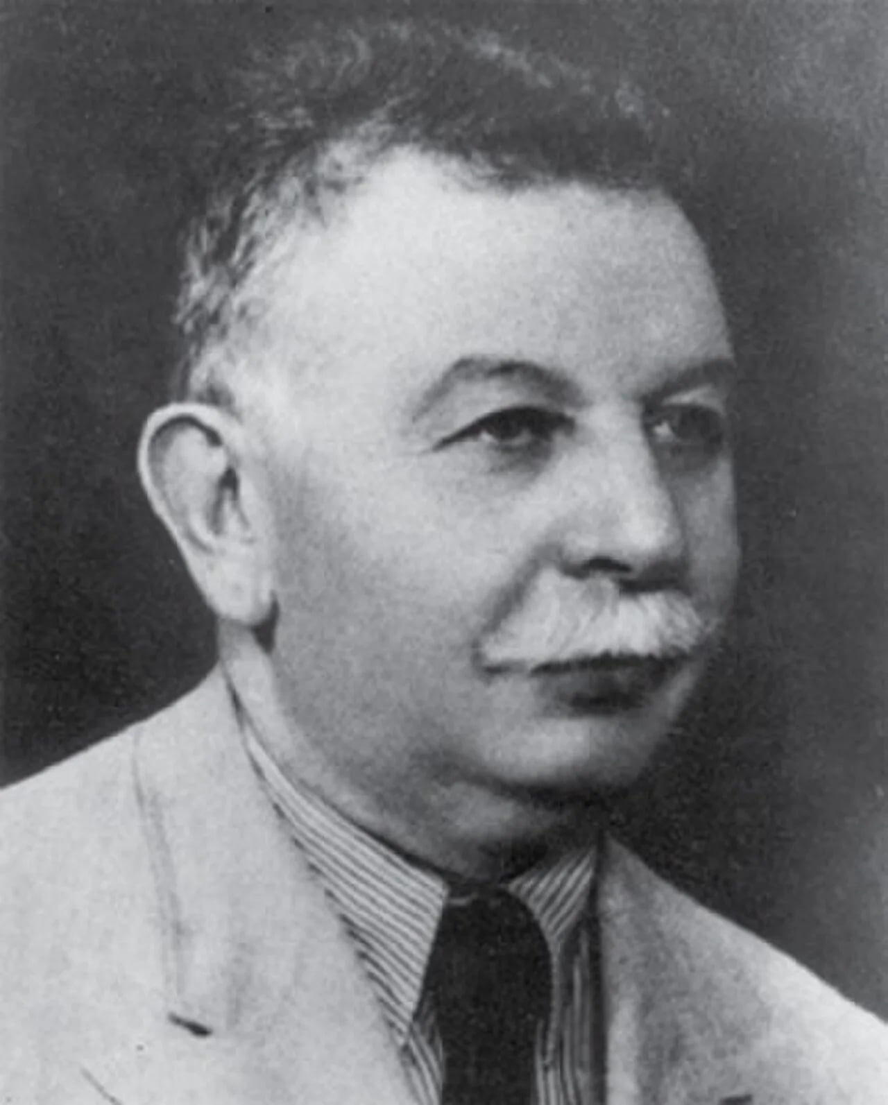 Porträt von Fridrih Pops (1874–1948) – Gedenkseite