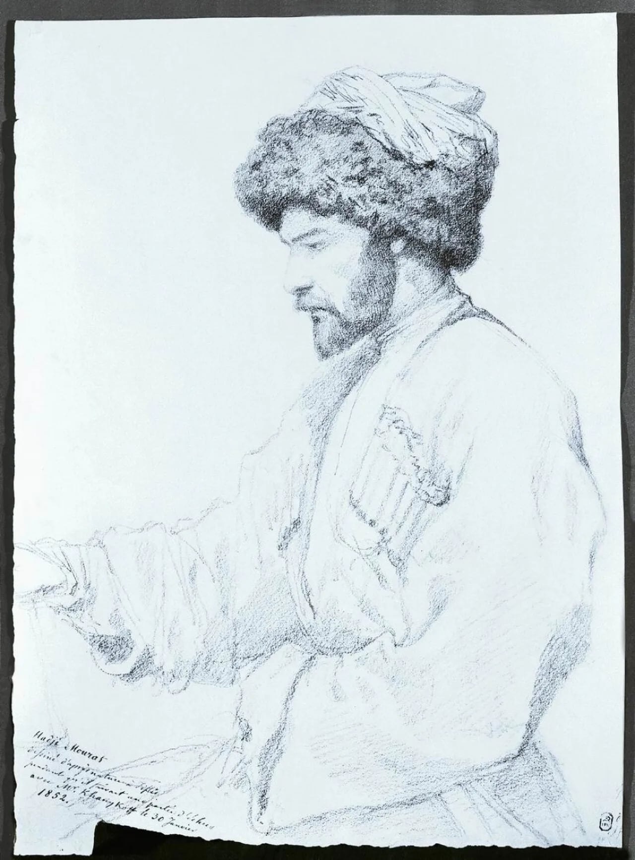 Portrait of Hadschi Murat (1795–1852) – memorial page