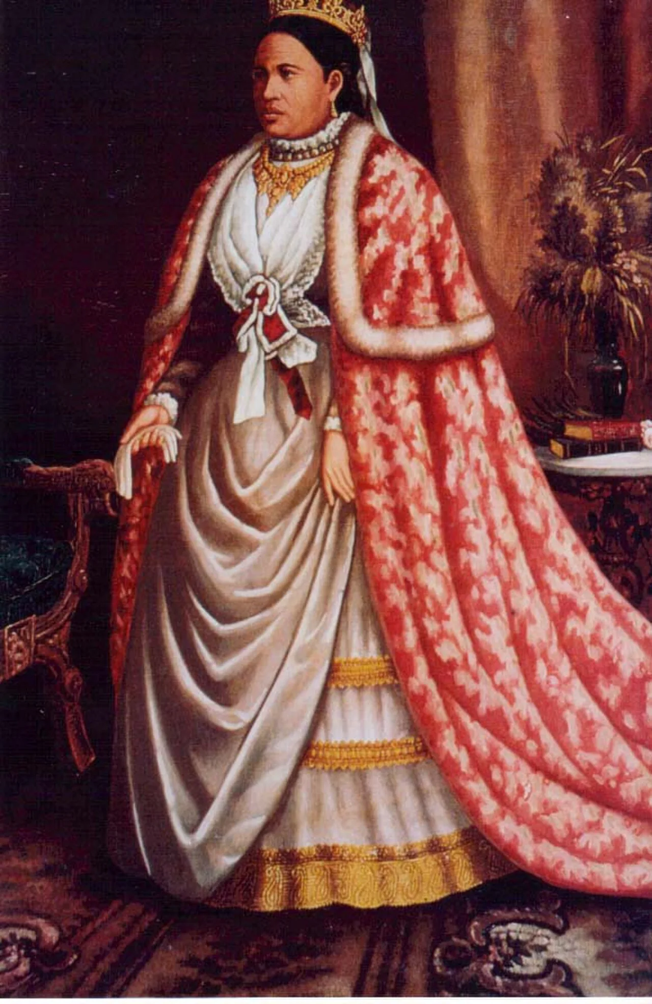 Porträt von Ranavalona II. (1829–1883) – Gedenkseite