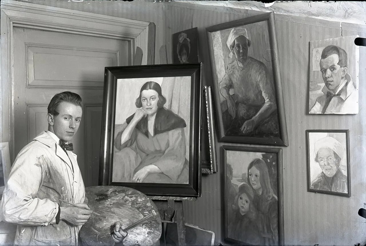 Porträt von Axel Anderson (1897–1958) – Gedenkseite
