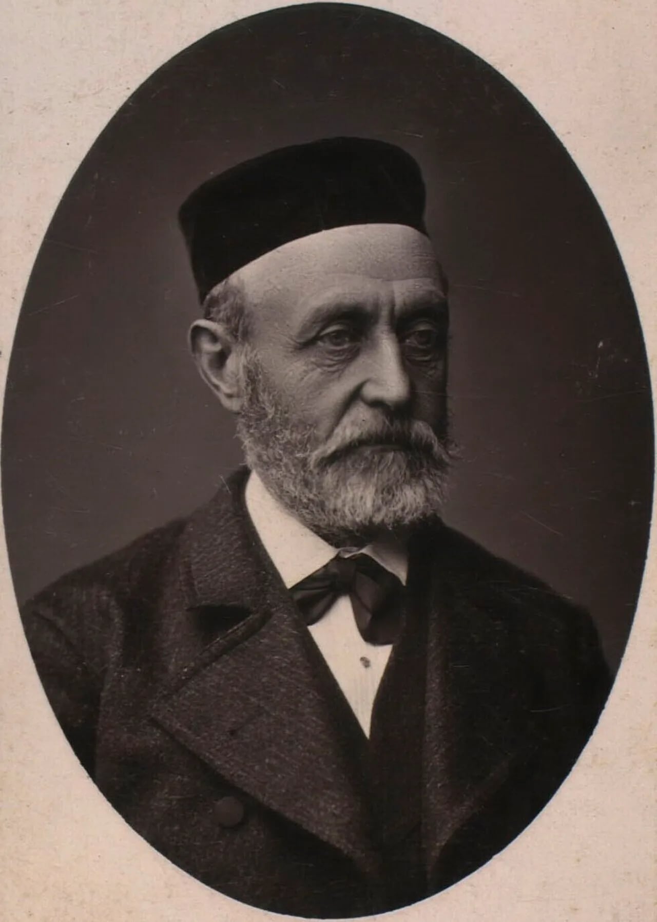 Portrait of Janus Balthazar Krarup (1829–1898) – memorial page